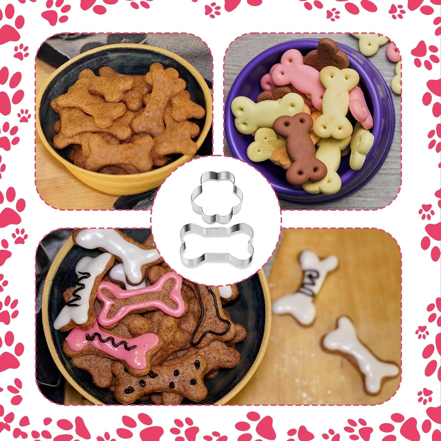 Bone-Shaped Cookie Cutters